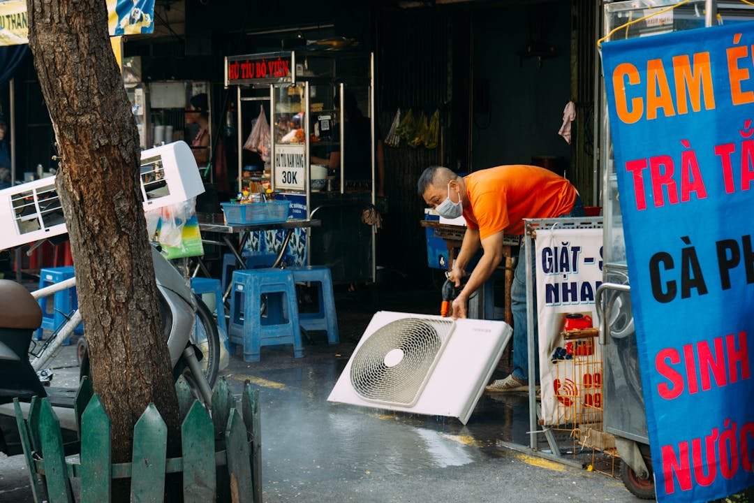 AC cleaning